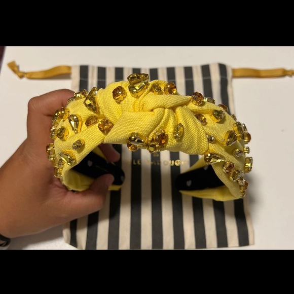 Lele Sadoughi Lemon Zest Headband - Picture 2 of 3
